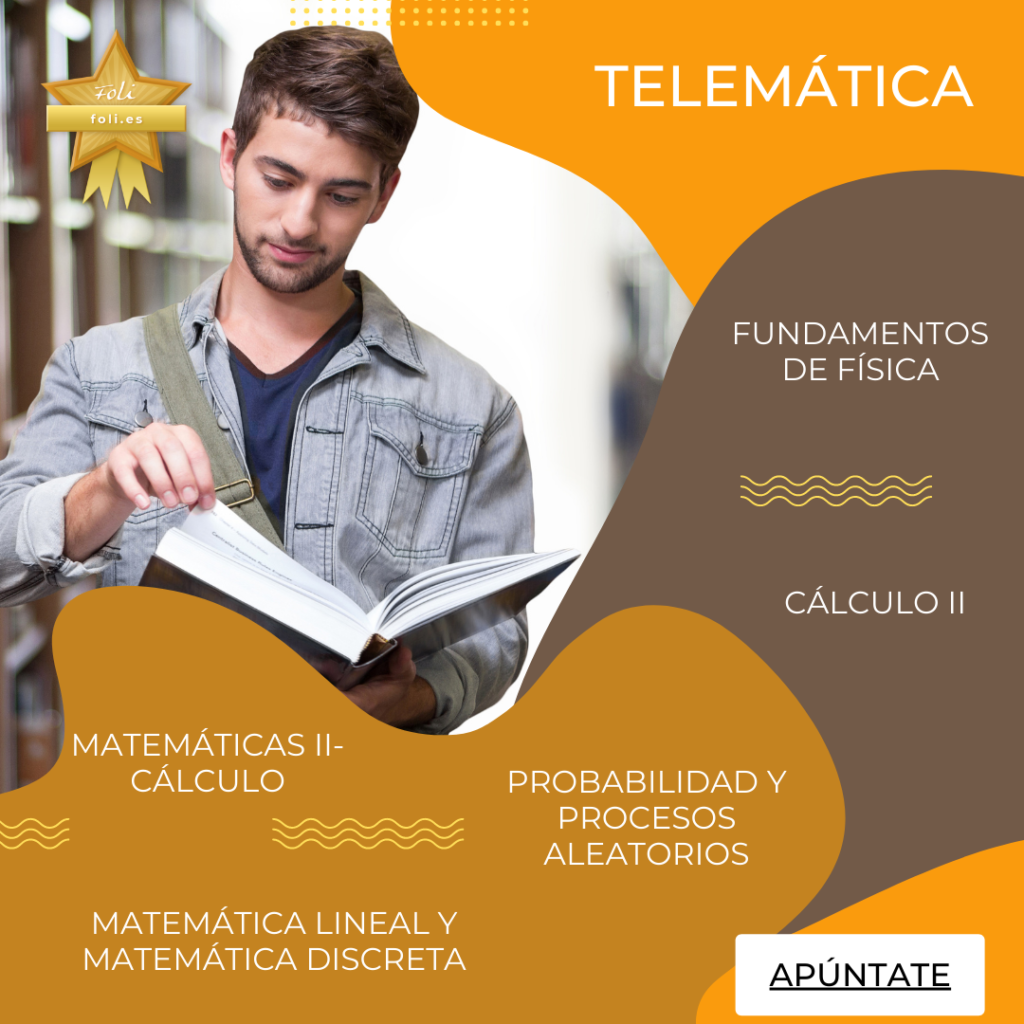 Clases particulares de Matemática lineal y discreta, cálculo I y II, fundamentos de física, probabilidad y procesos aleatorios en Ingeniería telemática